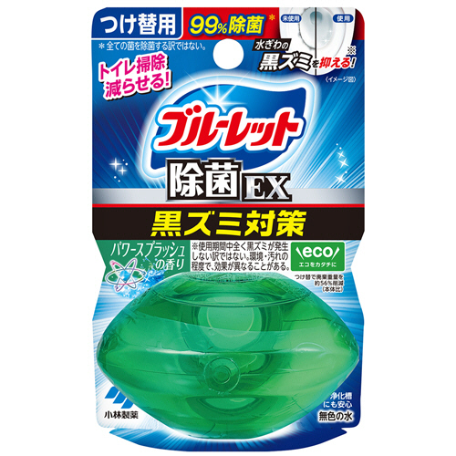 液体ﾌﾞﾙｰﾚｯﾄおくだけ 除菌EX ﾊﾟﾜｰｽﾌﾟﾗｯｼｭの香り つけ替用 67ml 1個画像