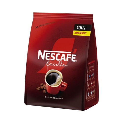ネスカフェ　エクセラ　つめかえ用袋　１００ｇ×１２画像