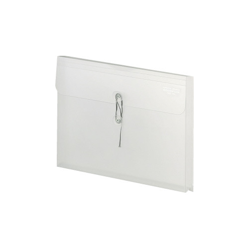 ドキュメントケース　エンベロープＡ４横　クリヤー白画像