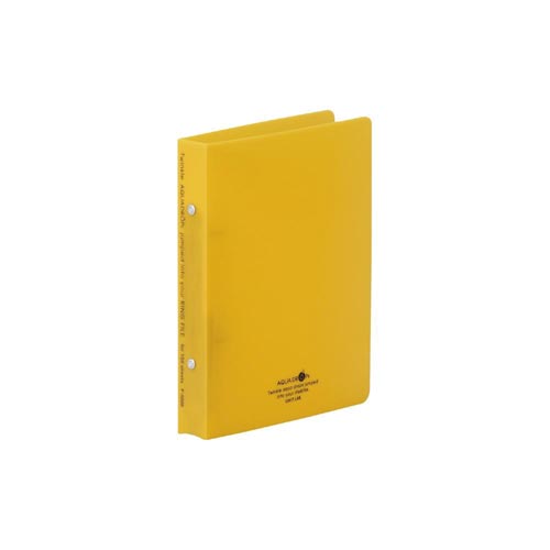 ＡＱＵＡ　ＤＲＯＰｓ　リングファイル　Ａ５Ｓ　黄画像