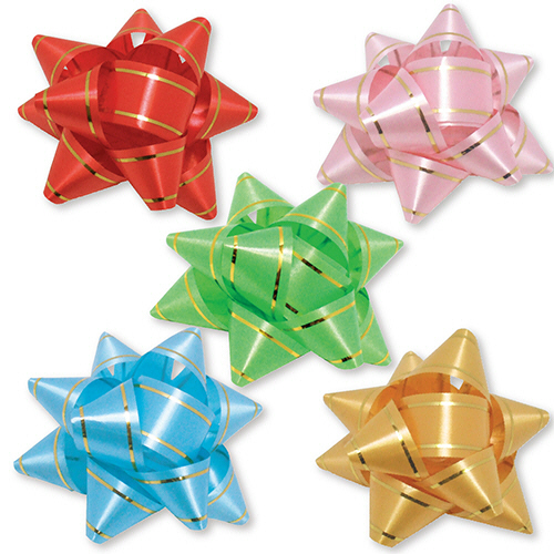 ﾘﾎﾞﾝﾌﾗﾜｰ 大 混色 1ﾊﾟｯｸ(100個)画像