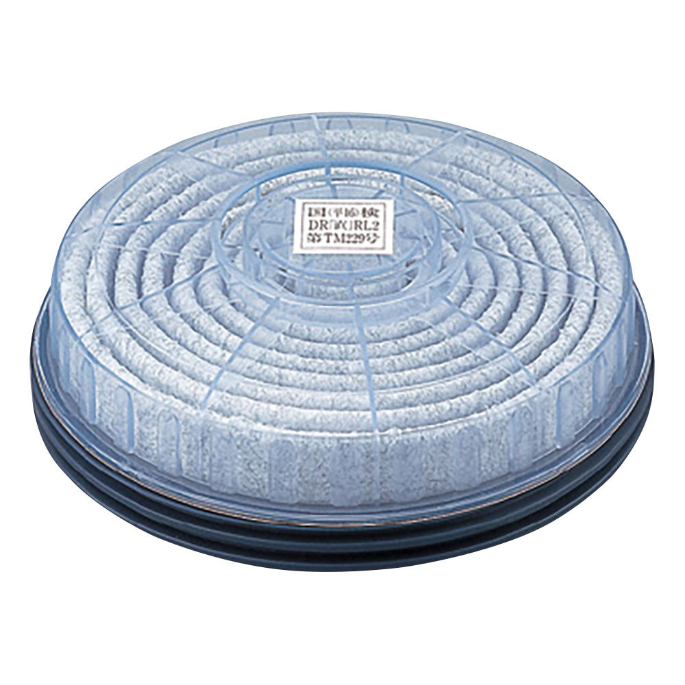 防じんマスク（活性炭ブレンドフィルタ）　1180C用　アルファリングフィルターLAS-51C型画像