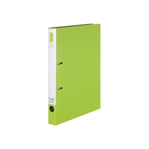 リングＦ＜スリムスタイル＞黄緑Ａ４縦背幅３３ｍｍ画像