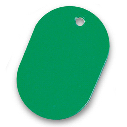 番号札 無地 大 緑 1ｾｯﾄ(50個:5個×10ﾊﾟｯｸ)画像