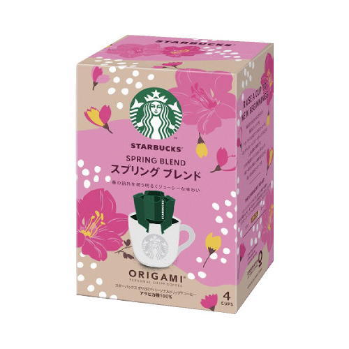 スターバックス　オリガミ　ドリップ　スプリング４袋画像