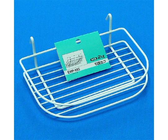メッシュパネル用　メッシュ用引掛カゴ　高さ30mm×奥行120mm×幅180mm