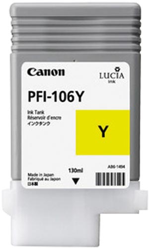 純正インク　ＰＦＩ－１０６Ｙ　イエロー画像