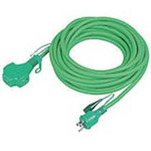 ﾄﾘﾌﾟﾙﾎﾟｯｷﾝ延長ｺｰﾄﾞ ｱｰｽ付 10m 緑 1本画像