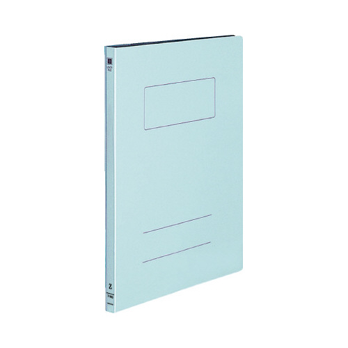 レバーファイルフラットレバー　Ａ４縦　１２ｍｍ　青画像