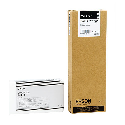 PX-P/K3ｲﾝｸｶｰﾄﾘｯｼﾞ ﾏｯﾄﾌﾞﾗｯｸ 700mL ICMB58 1個画像