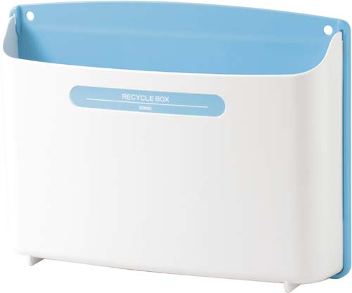 リサイクルボックス　Ａ４ヨコ型　ブルー画像