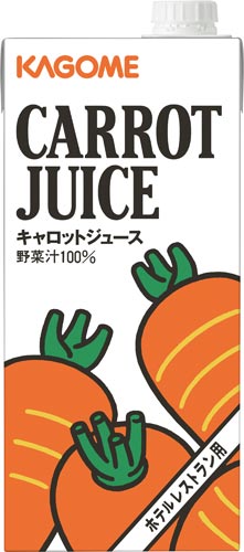 ホテルレストランキャロットジュース１Ｌ　６本画像