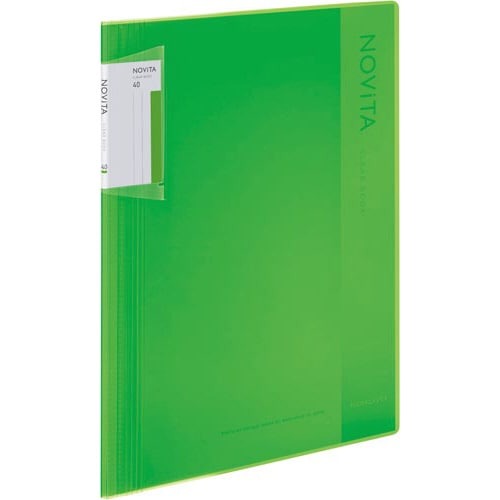 ノビータ固定式Ａ４縦４０枚ライトグリーン×１０画像