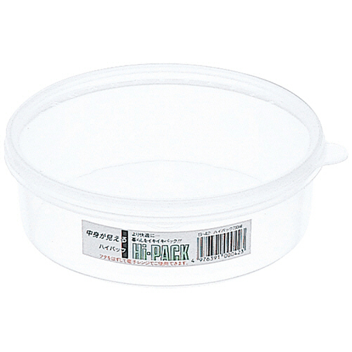 ﾊｲﾊﾟｯｸ 丸型 浅型ﾀｲﾌﾟ 730mL 1個画像