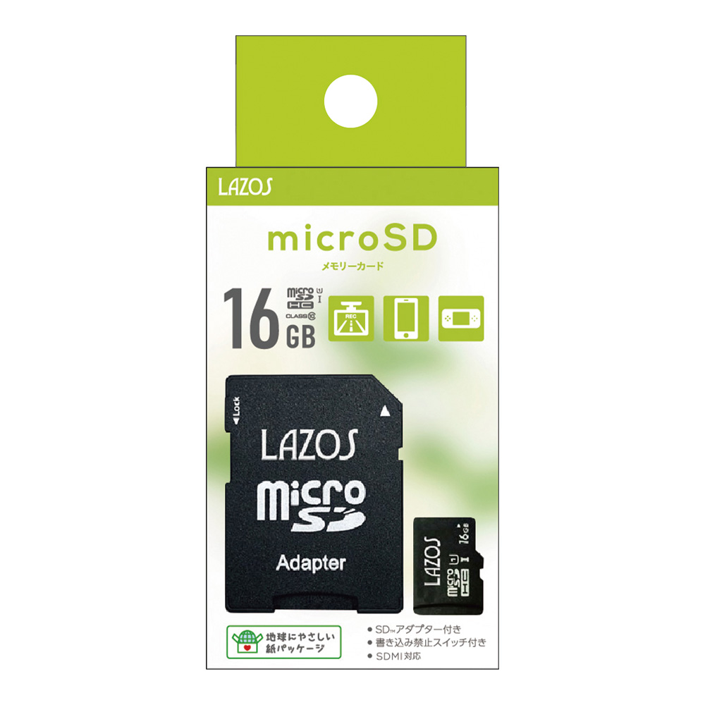 マイクロSDカード　16GB画像