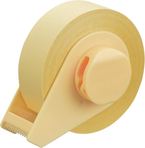 テープノクリップフセン　パステルイエロー×３画像