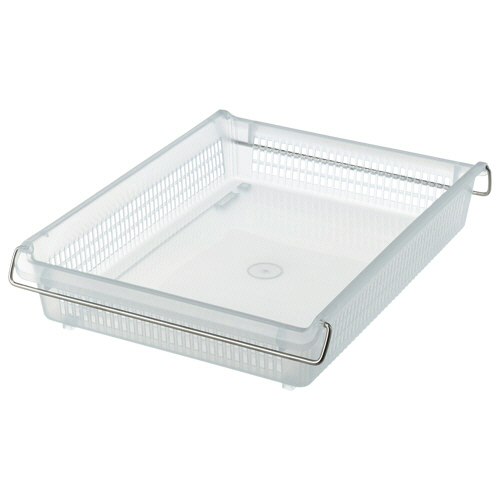 ｽﾀｯｸﾄﾚｰﾒﾀﾙﾊﾝﾄﾞﾙ付 浅型小 ﾎﾜｲﾄ 1個画像