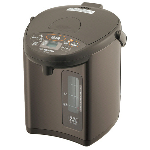 ﾏｲｺﾝ沸とう電動ﾎﾟｯﾄ 2.2L ﾒﾀﾘｯｸﾌﾞﾗｳﾝ 1台画像