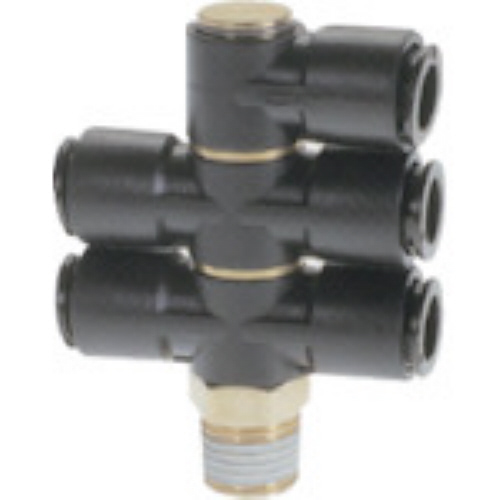 ﾌｼﾞﾄﾘﾌﾟﾙﾊﾞﾝｼﾞｮｰ(樹脂) 8mm R1/8 1個画像