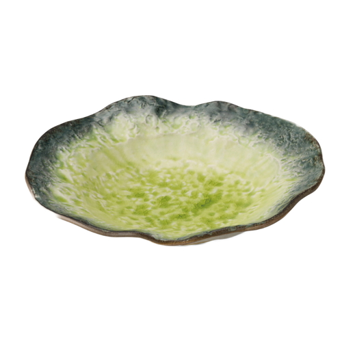 カレー皿 23cm KANADE 陶器 黄画像
