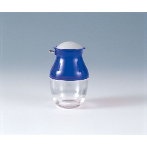 調味料入れ 押し加減 醤油差し クリアブルー 台和画像