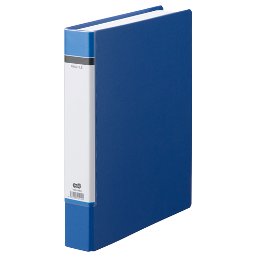 Oﾘﾝｸﾞﾌｧｲﾙ A4ﾀﾃ 2穴 330枚 ﾘﾝｸﾞ内径38mm背幅53mm青 1ｾｯﾄ(20冊)画像