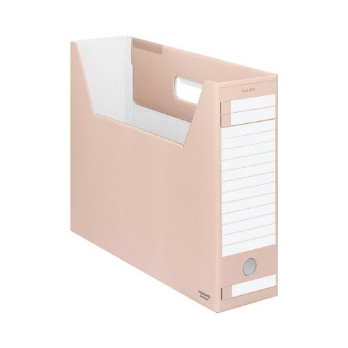ファイルボックス　Ｄタイプ　Ｂ４横　桃画像