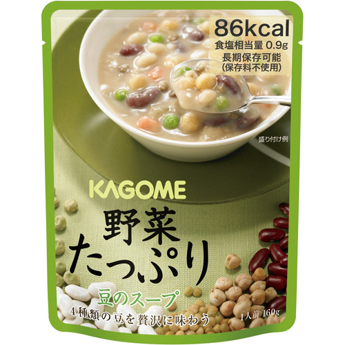 野菜たっぷり豆のｽｰﾌﾟ 160g 1ｹｰｽ(30ﾊﾟｯｸ)画像