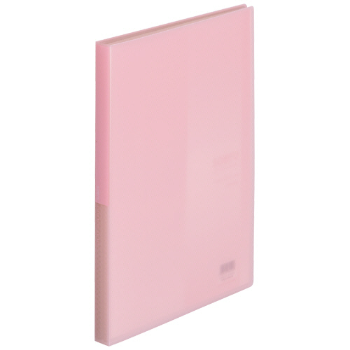 soeru ｸﾘﾔｰﾌﾞｯｸ A4ﾀﾃ 40ﾎﾟｹｯﾄ 背幅20mm ﾋﾟｰﾁﾋﾟﾝｸ 1冊画像