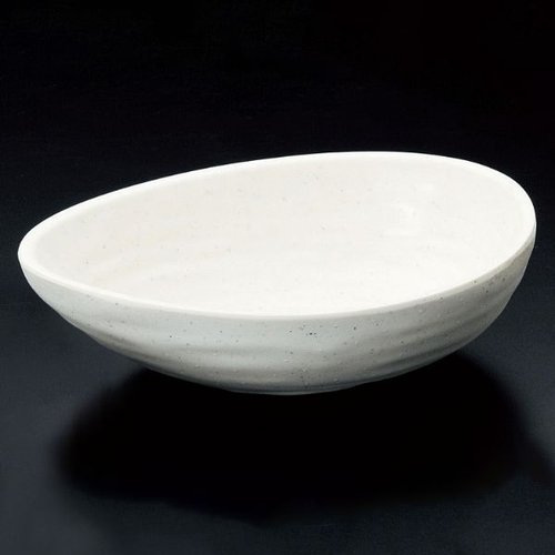 メラミン食器 M11-267 くつわ鉢(大) 白 マイン