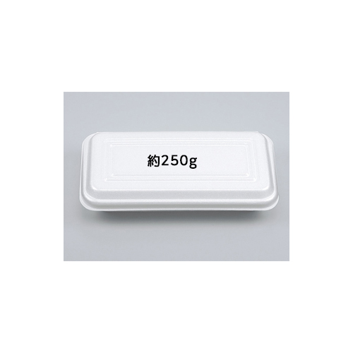シーピー化成 弁当容器 VK-65 折蓋角丸 無地 発泡画像