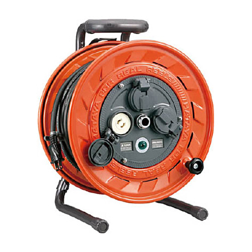 ｺｰﾄﾞﾘｰﾙ(単相100V)20mｺﾝｾﾝﾄ穴3個 1台画像