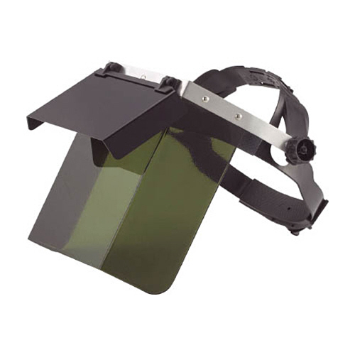 遮光二重防災面 かぶりﾀｲﾌﾟ 前ﾌﾟﾚｰﾄ遮光度7 1個