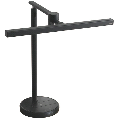 LEDﾃﾞｽｸﾗｲﾄ ｽﾀﾝﾄﾞ式 24W ﾌﾞﾗｯｸ 1台