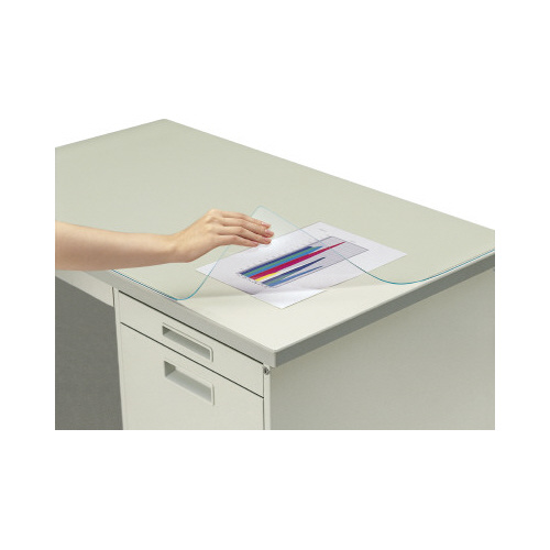 デスクマット軟質塩ビ製下敷無　１５８７×７８７ｍｍ画像