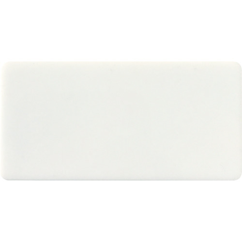 無地名札 35×70×2mm 白地 1枚画像