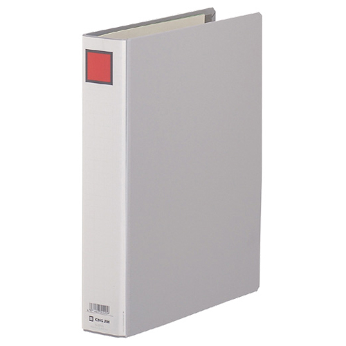 ｷﾝｸﾞﾌｧｲﾙG A4ﾀﾃ 400枚収容 40mmとじ 背幅56mm ｸﾞﾚｰ 1冊