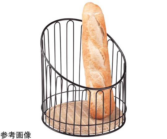 プリート バスケットスタンド丸（ナチュラル）φ355×300mm 低