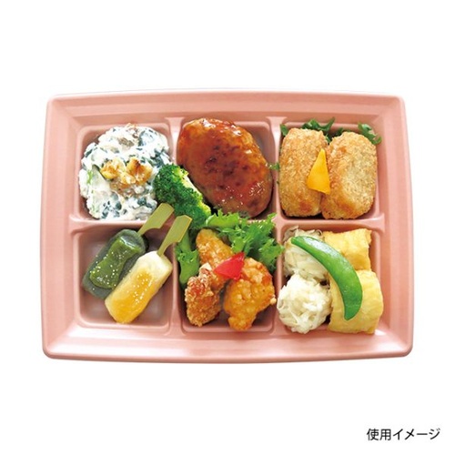 中央化学 軽食容器 CT 沙楽 KS24-18-A NP-BK 本体画像