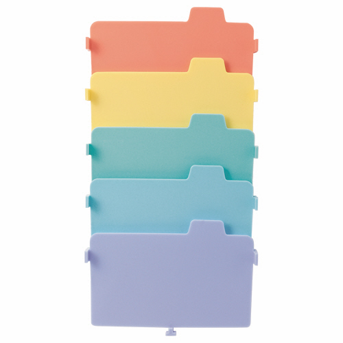 名刺整理箱仕切板 No.51､100用 1組(5枚)