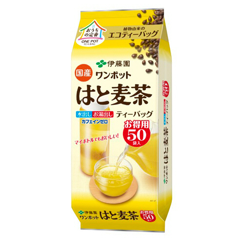 ﾜﾝﾎﾟｯﾄ はと麦茶 ｴｺﾃｨｰﾊﾞｯｸﾞ 1袋(50ﾊﾞｯｸﾞ)画像