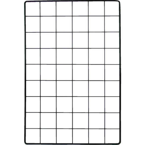 ﾒｯｼｭﾊﾟﾈﾙ 600×1500mm 黒 1枚画像