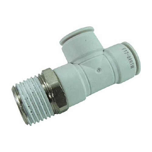 ﾀｯﾁｺﾈｸﾀｰﾌｧｲﾌﾞ ﾒｲﾙﾗﾝﾃｨ W(白)12mm･R1/2 1個画像