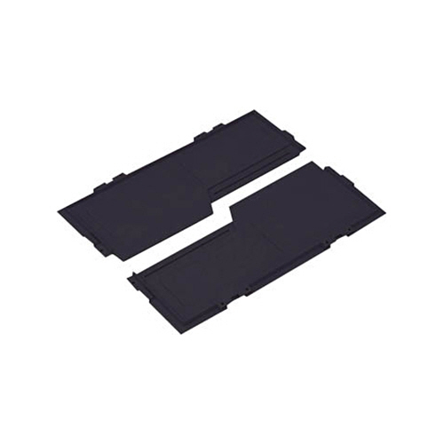 導電性ｵﾘｺﾝCR-S50/40/30EA兼用両開きﾌﾀ 黒 1ｾｯﾄ