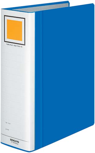 チューブエコツインＲ間伐材Ａ４縦背幅７５ｍｍ１０冊