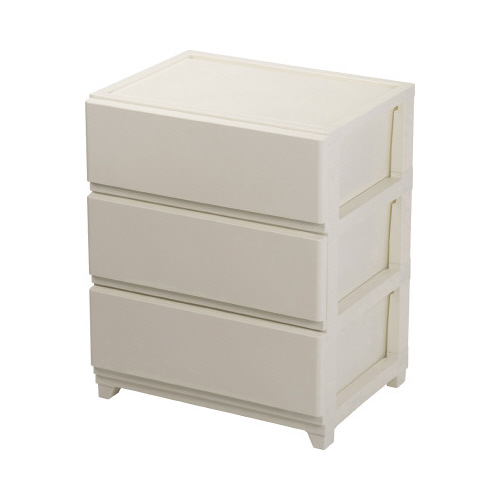 デコニーシーヴォワイド３段　ホワイト画像