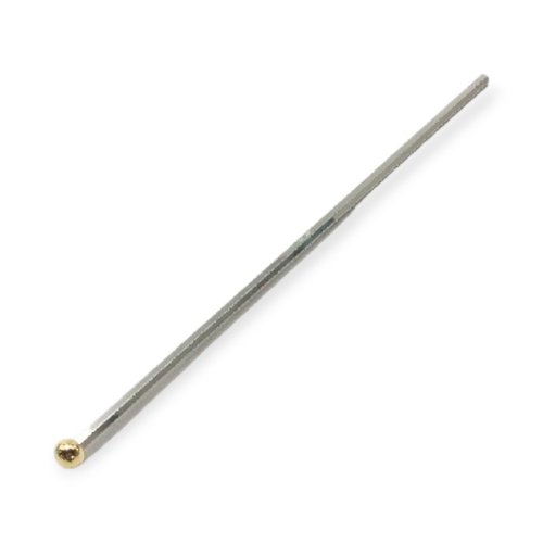 バー用品 18-10 ブロアムマドラー(玉=金メッキ)230mm画像