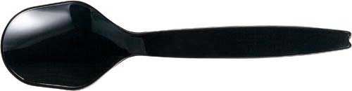 ミニスプーン１００ｍｍ　ブラック　１００本入画像