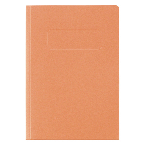 ｶﾗｰﾎﾟｹｯﾄﾎﾙﾀﾞｰ(紙製) 2つ折りﾀｲﾌﾟA5(見開きA4判) ｵﾚﾝｼﾞ 1冊画像