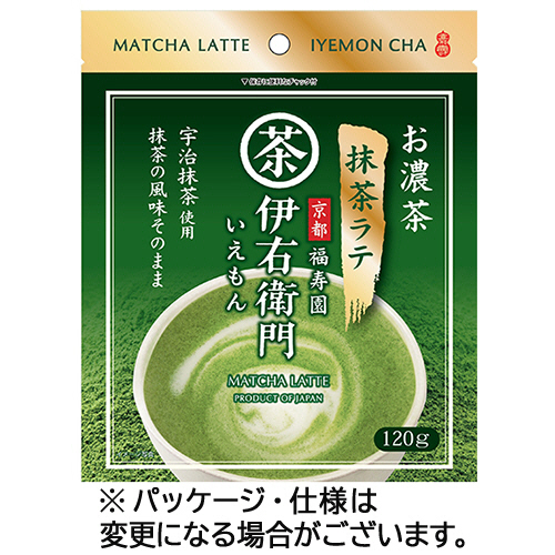 伊右衛門 お濃茶抹茶ﾗﾃ 120g 1ﾊﾟｯｸ